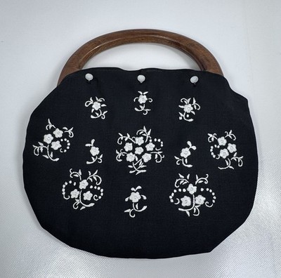 Vintage Veloso s Gift Shop Purse Bag Interchangeable Outer Skirt