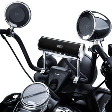 Waterproof Bluetooth Motorcycle Stereo, 4 Speakers Sound bar w/ 4.5"