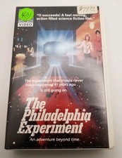 1985 "The Philadelphia Experiment" Betamax Clamshell Case Beta Video Tape Movie