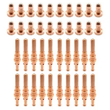 20pcs 9-8215 Plasma Electrode 20pcs 9-8210 Plasma Nozzle Fit Thermal Dynamics...
