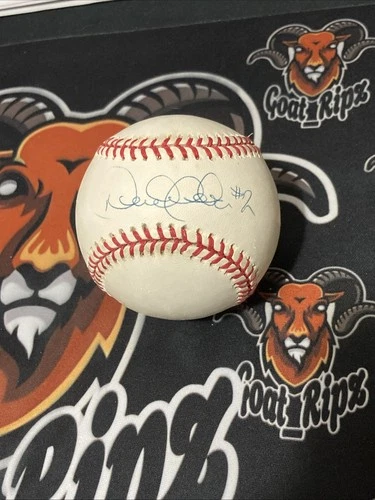 Derek Jeter Rookie Signed Official 1996 World Series Baseball JSA COA