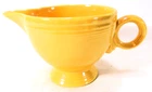 Vtg Homer Laughlin Fiesta Yellow Ring Handle Creamer Vintage Original Fiestaware