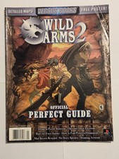 Wild Arms 3 Official Perfect Guide Versus Books Strategy Guide with Poster
