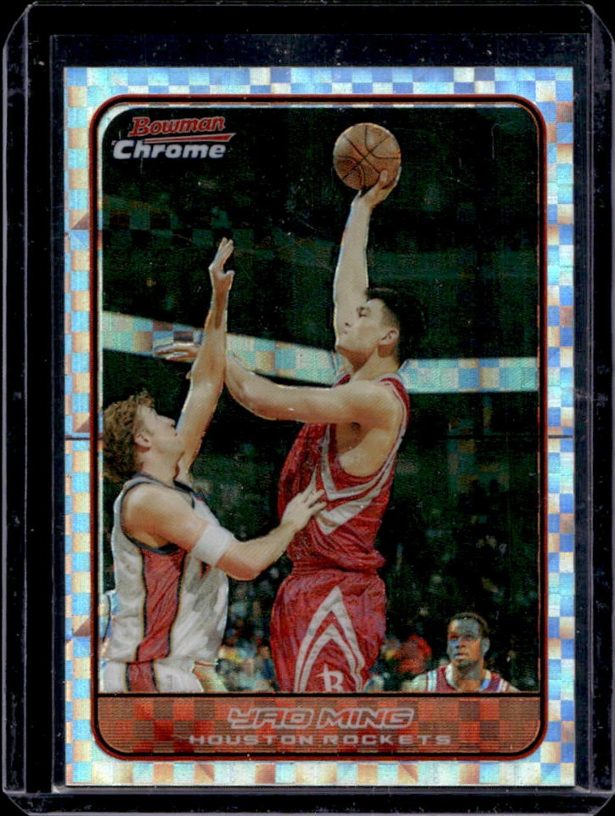 2006-07 Bowman Chrome Yao Ming X Fractors #58/150 Rockets