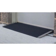10" L x 32" W - EZ-Access® Transitions® Aluminum Angled Entry Threshold Ramp