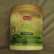 African Pride Olive Miracle Leave-In Conditioner - 15 oz 425 g 
