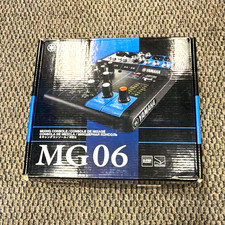 Yamaha MG06 6-Channel Desktop Mixing Console XLR In Phantom Power