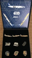 Limited ANA Original STAR WARS TM ANA JET Pin Set