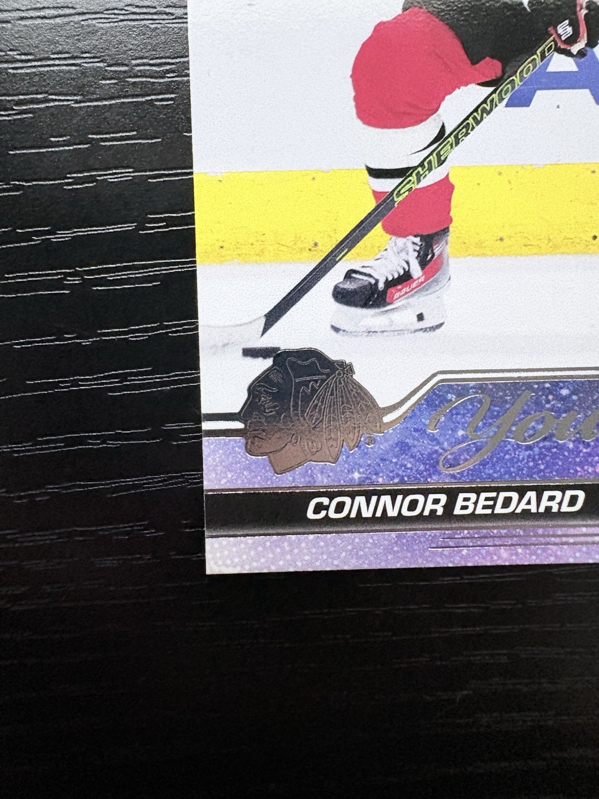 Upper Deck 2023-24 Series 2 Connor Bedard Young Guns Rookie #451 Great Condition view 5