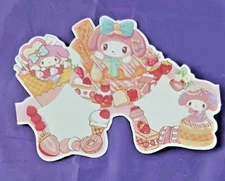 Hello Kitty and friend Sanrio Themed paper Glasses pop out eye holes party game