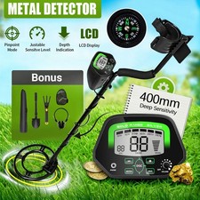 Metal Detector Professional Gold Digger 400mm Depth Treasure Hunter LCD System
