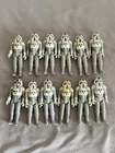 Star Wars Vintage AT-AT Driver Army Builder Action Figures Kenner Lot Of 12