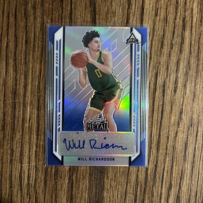 2021-22 Leaf Metal Basketball - Will Richardson - ARC Auto #d /50