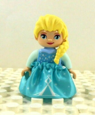 Lego Duplo Figure Elsa w/ dress & train (Frozen)