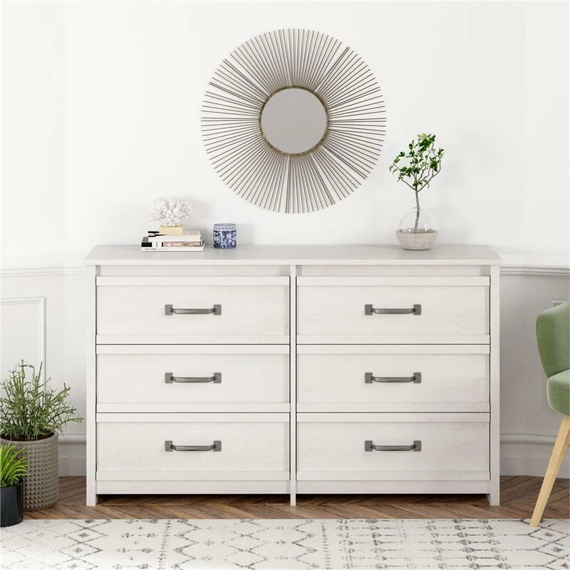 Westerleigh 6 2024 drawer dresser white