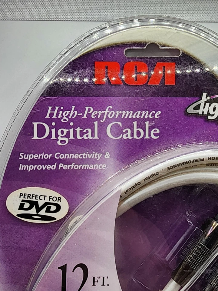 RCA DT12HP High Performance Digital Cable 12ft New Foto 4 de 4