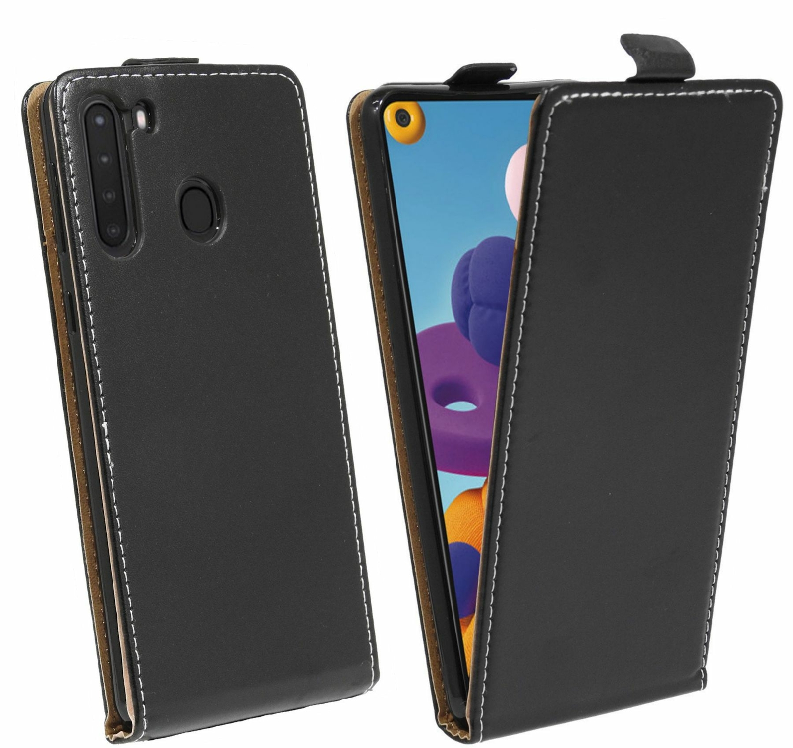 Смартфон Samsung Galaxy A21 (A215F) оснащен защитным кожухом, который защищает корпус от повреждений.