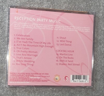 Drew's Famous Wedding Songs Reception Party Music CD NEW *We