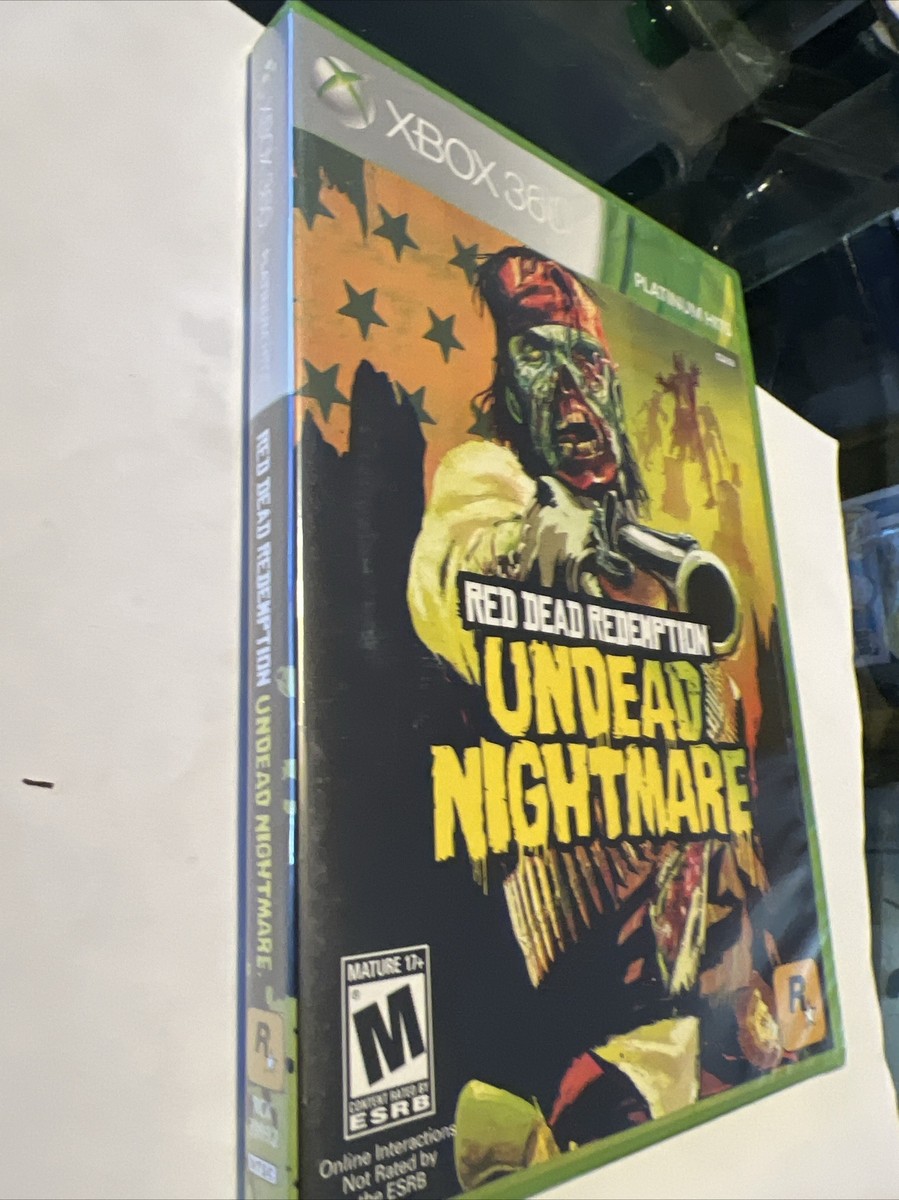 Red Dead Redemption: Undead Nightmare Xbox 360 Platinum Hits New