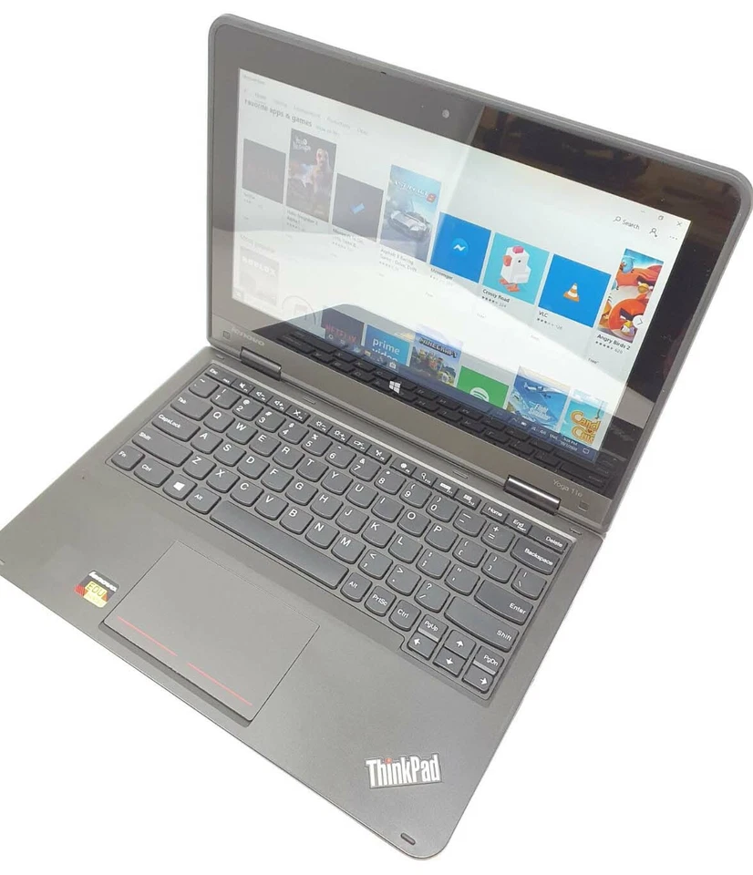 LENOVO LAPTOP Yoga 11E 8GB 500GB SSD Windows 10 webcam WIFI Celeron - Image 2 of 4