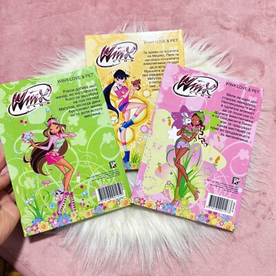 Winx Club - Three Books / Magical Safari, Love on four Paws, Magic
