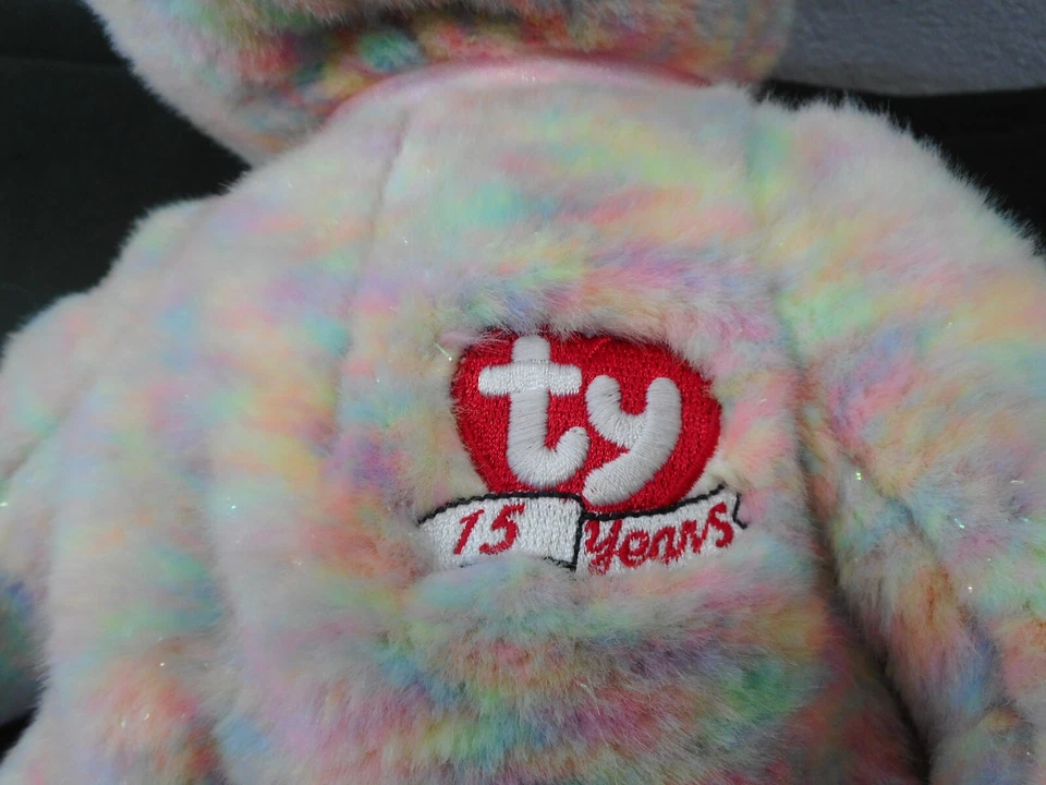 TY Beanie Baby Babies Plüschtier Stofftier Plüsch Buddy 2001 Bär 15 Years - Bild 4 von 4