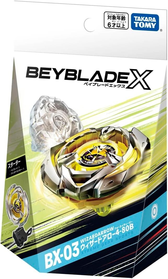 その他 boboro Beyblade BX-03 Wizardarrow 4-80B Starter Japan Takara Tomy | eBay
