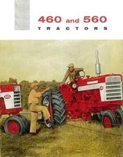IH McCormick Farmall 460 560 Row Crop Tractors Brochure International Harvester