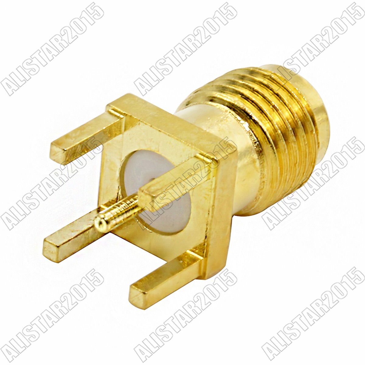 SMA Thru Hole Jack Female Vertical Solder PCB Mount Straight RF
