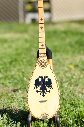Special Cifteli Qifteli Çifteli Shqiptare. Acoustic Musical Instrument, 88 cm - Picture 6 of 14