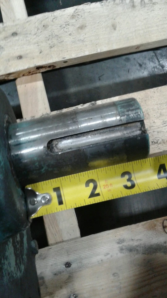 MOTOR GE AC con reductor de velocidad de caja de cambios 1,5 HP 1725 RPM 230/460V #019KWE23PR6 Foto 4 de 4