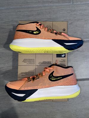 NEW Nike Kyrie Flytrap VI 6 Mens Sz 5 Orange Yellow Basketball Shoes DM1125-800