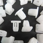 100 Nylon Nut #10 Screw Size Grommet Bumper Fender Clip Fits 8.5mm Square Hole