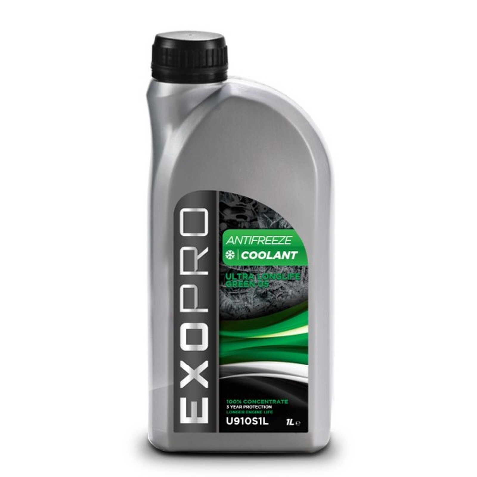 Ultra Longlife Green 05 Antifreeze - 1 Litre - Engine Coolant - EXOPRO U910S1L