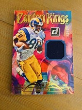 Isaac Bruce 2023 Panini Donruss Canton Kings Patch #’d /199 St. Louis Rams