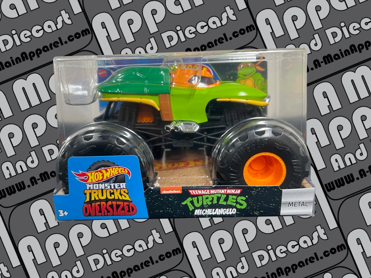 TMNT Michelangelo Oversized Monster Truck | eBay
