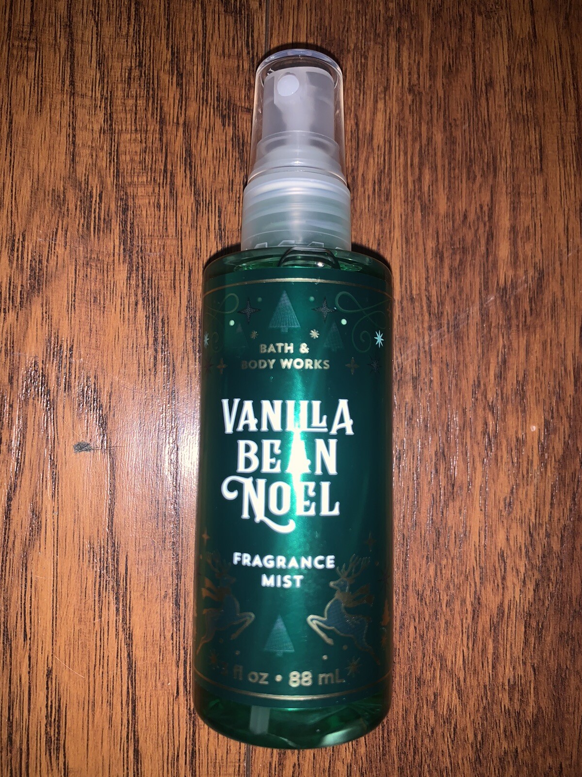 3x Bath & Body Works Vanilla Bean Noel Fragrance Mist 3 FL Oz for sale