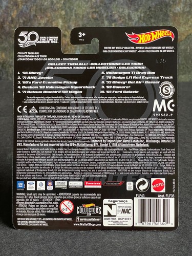 Hot Wheels Premium '55 Chevy Bel Air Gasser 50 Years Favorites Big Deal Vetuskey - Picture 7 of 9