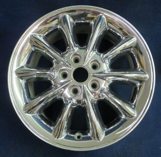 CHRYSLER 300M CONCORDE INTREPID 02-04 17" 10 SPOKE CHROME-CLAD ALLOY