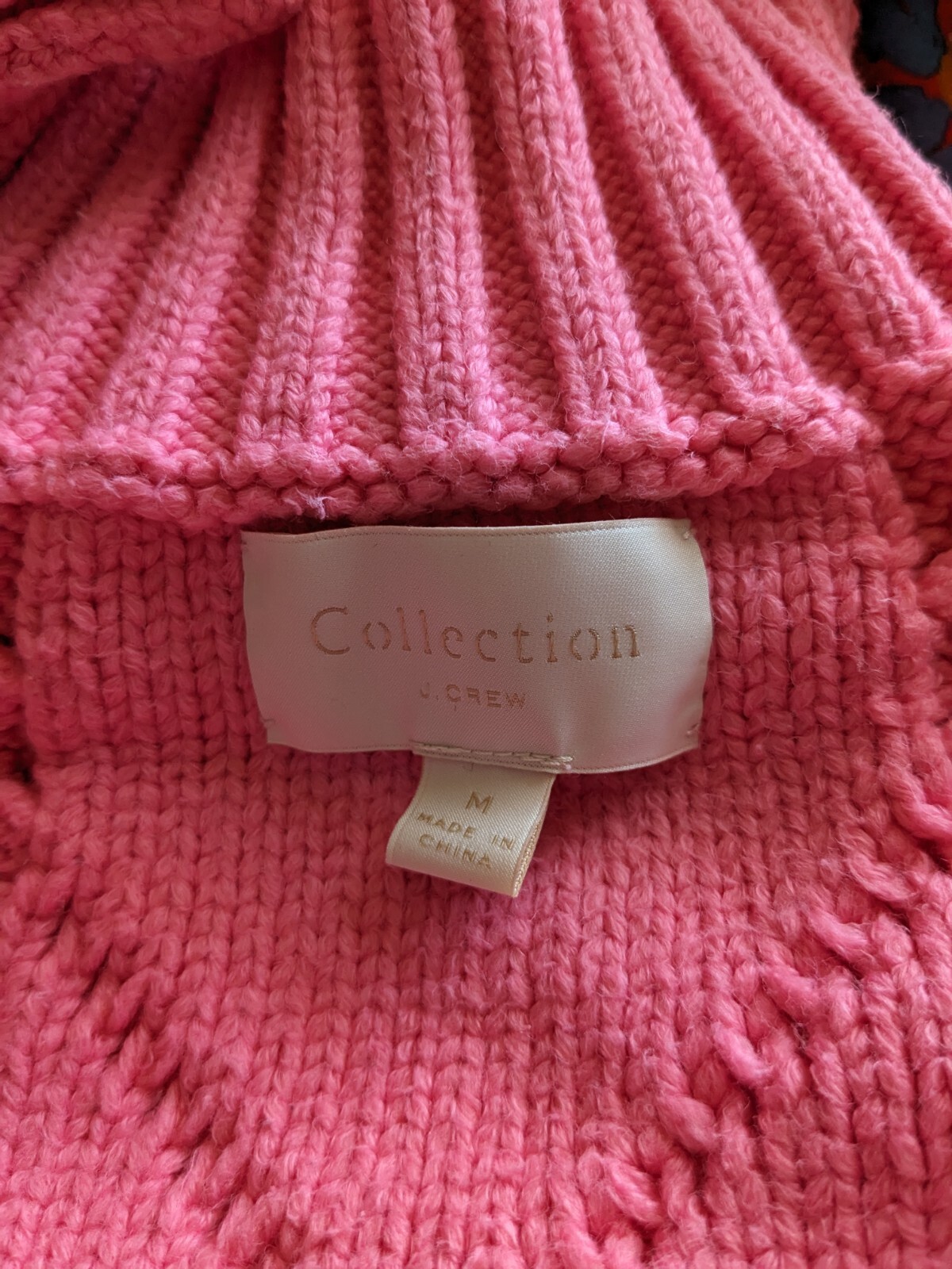 J. Crew Collection Pullover Pink Pullover Chunky … - image 3