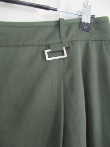 Ladies Wide Leg Trousers by Whistles Size 14 Green NWT - Picture 2 of 11