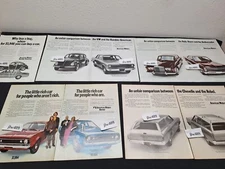 5 Vintage 1968 AMC RAMBLER ADS Original Print Ad AMBASSADOR HORNET AMERICAN