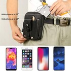 Etui na telefon komórkowy Torba Kabura Uchwyt Pokrowiec Taktyczny EDC Pasek użytkowy Torba na talię