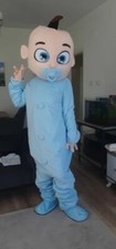 Baby Boy Mascot Costume Halloween Birthday Party Adult Fancy Cosplay Dress Up