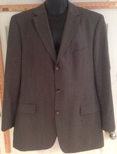 Men's 44R Hugo Boss Gray Blazer