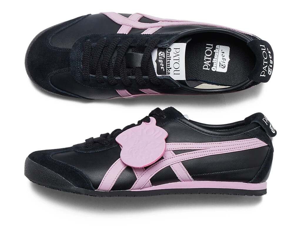 Patou x Onitsuka Tiger MEXICO 66 Black White 1183c380-001 Patou x Onitsuka Tiger MEXICO 66 Black White 1183c380-001