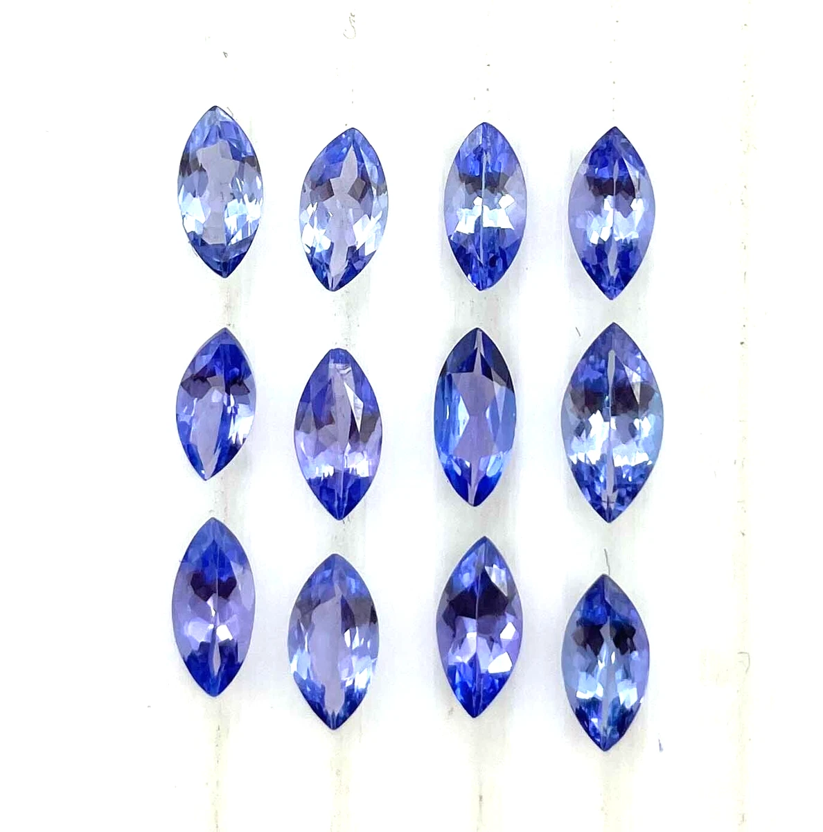 Natural Tanzanite Marquise Cut Loose Gemstone Lot 12 Pcs 3.50 7