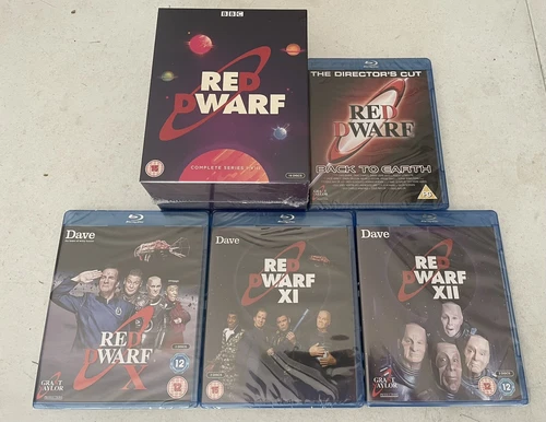 RED DWARF COMPLETE COLLECTION SERIES 1-12 BBC New & Sealed Region B Blu Ray