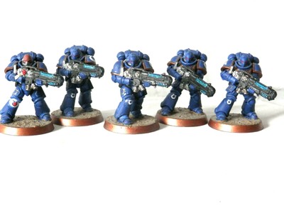 A15 WARHAMMER SPACE MARINES ULTRA ARMY - PRIMARIS HELLBLASTERS X 5 | eBay