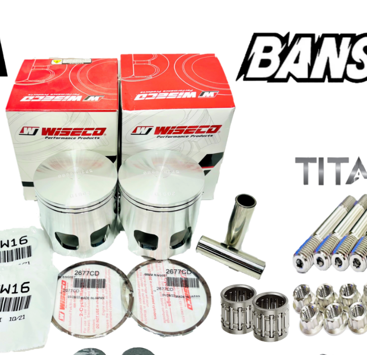 Banshee Rebuild Kit Wiseco 513M06400 Hotrods Top Bottom End Assembly